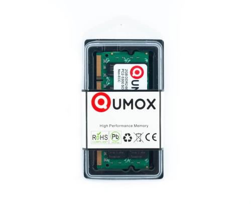 2Go 2g DDR2 667MHz PC2-5300 PC2-5400 DDR2 667 (200 broches) QUMOX SODIMM mémoire pour ordinateur portable