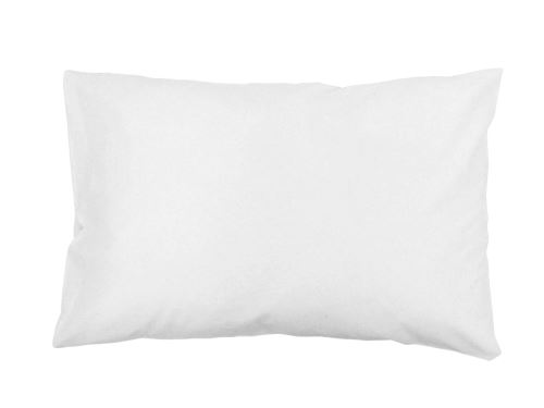 Taie d'oreiller rectangle US 50x75 cm en coton uni 57 Fils SOLEIL D'OCRE blanc