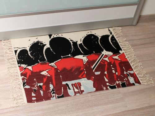 TAPIS 50*80 cm GUARDS 100% COTON, Imprimé