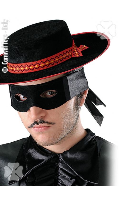 Masque Loup Noir - Adultes