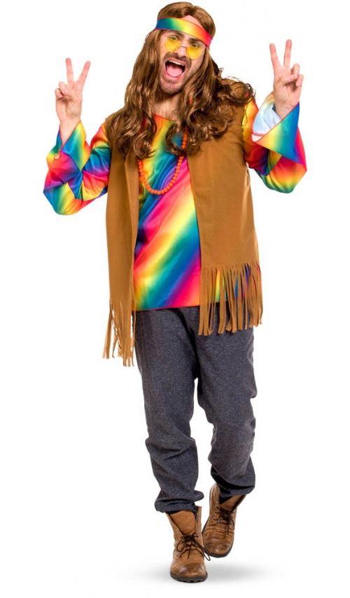 Déguisement Hippie - Homme Taille : M/L