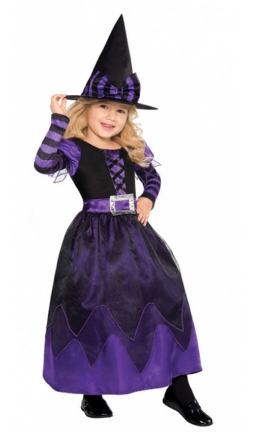 Déguisement Socière Violette Taille : 4/6 ans (102 à 114 cm)