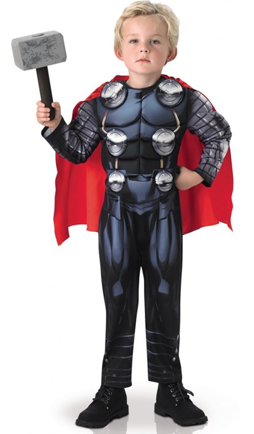 Déguisement Luxe Thor™ Enfant - Avengers Assemble™ Taille : 3-4 ans (94 à 108 cm)
