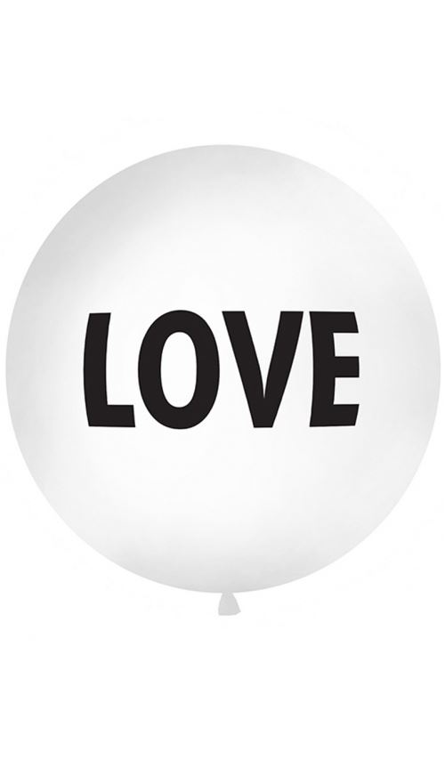 Ballon de Baudruche Rond - XL - Love