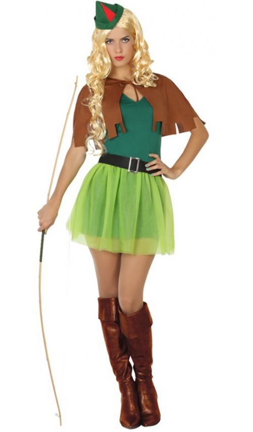 Déguisement Archer - Femme Taille : M - 38/40 - Déguisements et fêtes