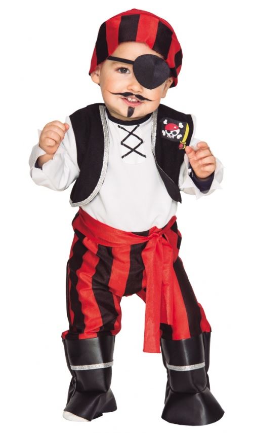 Déguisement Mini-Pirate Taille : 2/3 ans (86 à 94 cm)