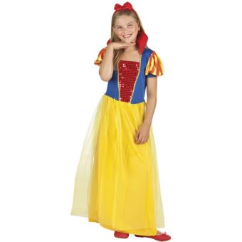 Deguisement Blanche Neige Enfant Taille 4 6 Ans 102 A 114 Cm Deguisement Enfant Achat Prix Fnac