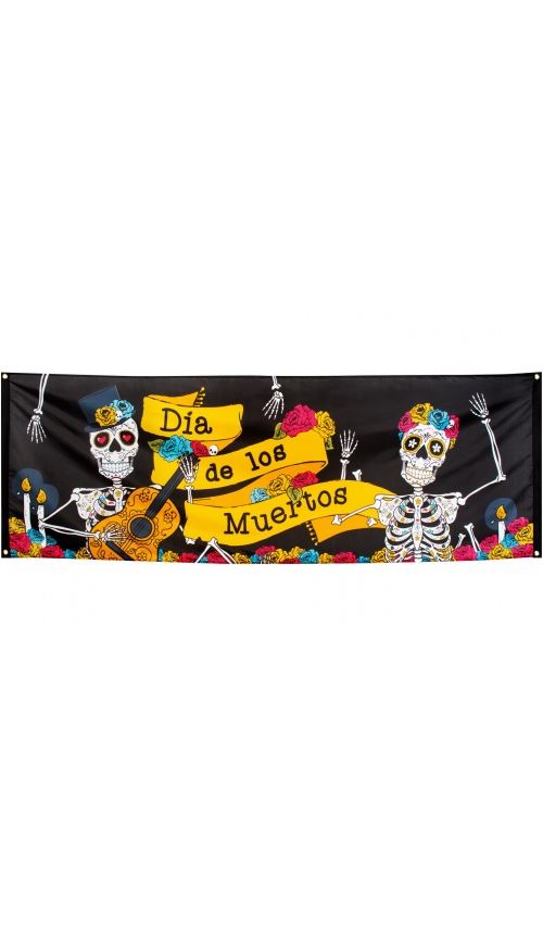 Bannière - Dia De Los Muertos - 2 mètres 20