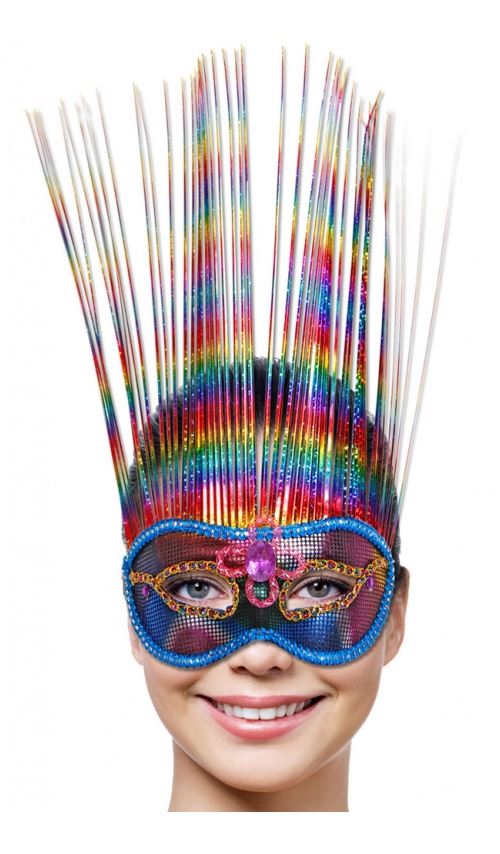 Masque Vénitien Arc en Ciel Deluxe - Adulte