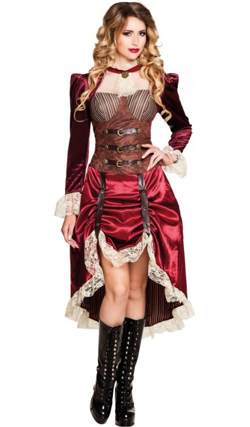 Costume Lady Steampunk - Femme Taille : S - 36/38