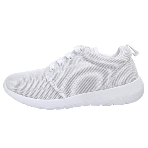 Chaussures de running femme blanches à lacets taille 36