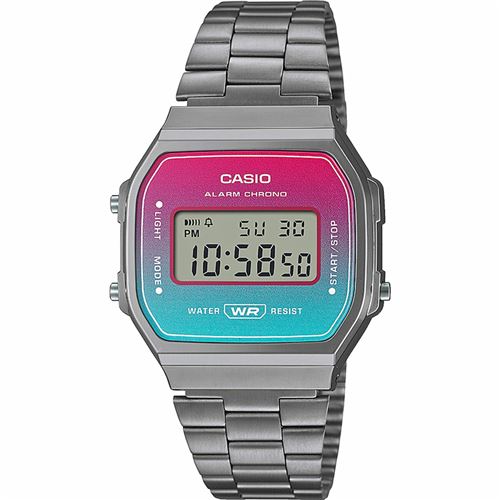 Montre Mixte Casio Montrebracelet e Quartz VINTAGE A168WERB2AEF