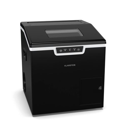 Icefestival Bullet Eiswürfelbereiter Industrie-Eiswürfelmaschine 400W 3 Liter 20kg/24h Schwarz