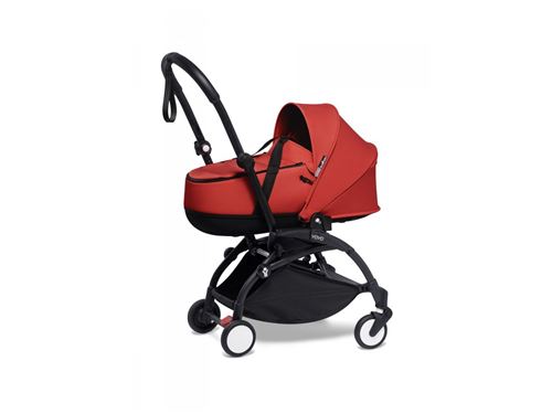 Babyzen - Poussette YOYO2 nacelle cadre noir rouge