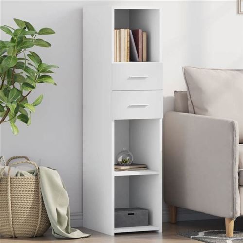 Vidaxl Blanc Buffet Haut - Image 3