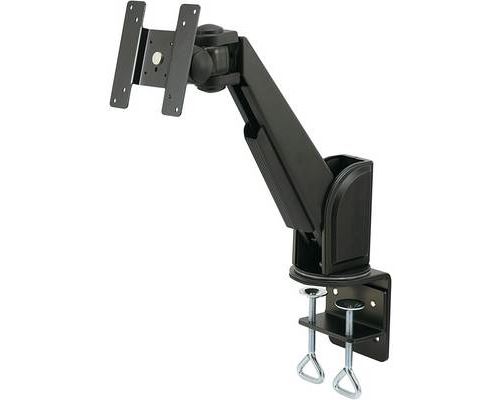 Speaka Noir Support De Table Pour Écran Professional Sp-1664312 33,0 Cm (13) - 55,9 Cm (22) Inclinable, Mobile, Rotatif - Image 3