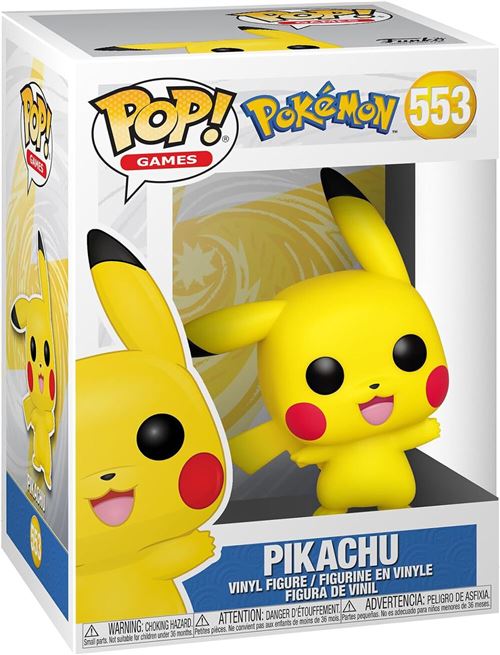 Figurine Funko Pop! N°553 - Pokemon - Pikachu