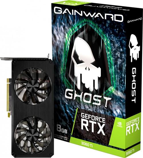 Carte Graphique Nvidia Gainward GeForce RTX 3060 Ti Ghost LHR 8Go