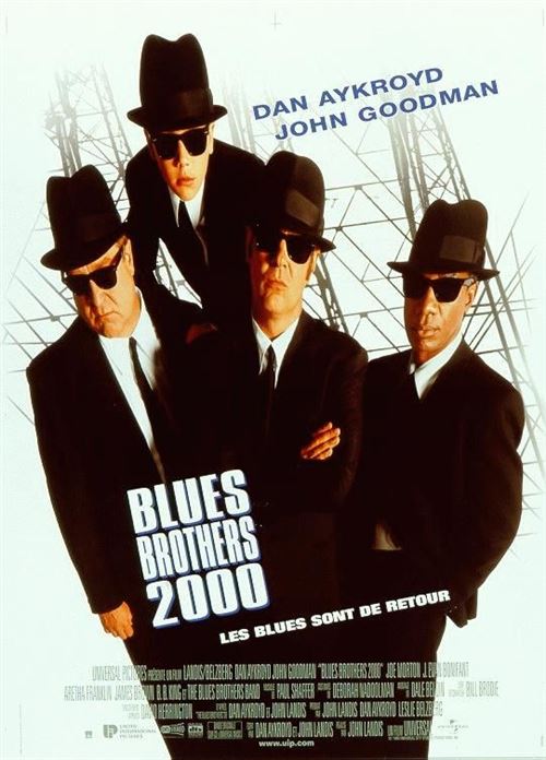 Blues Brothers 2000 - John Goodman - 40x60cm - Affiche de cinéma originale pliée