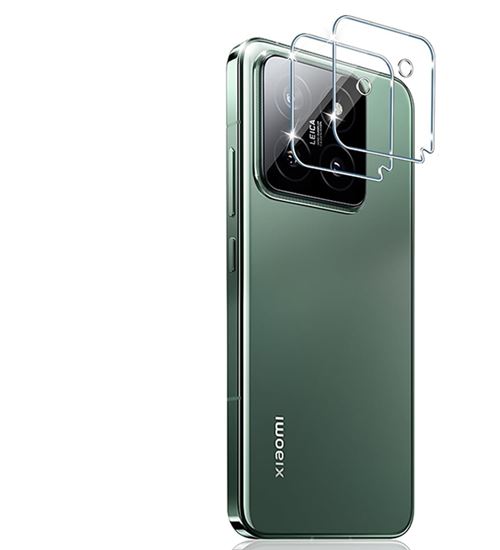 Film en Verre Trempé protecteur de lentille arrière de l'objectif appareil Photo / Caméra pour Xiaomi 14 5G XEPTIO