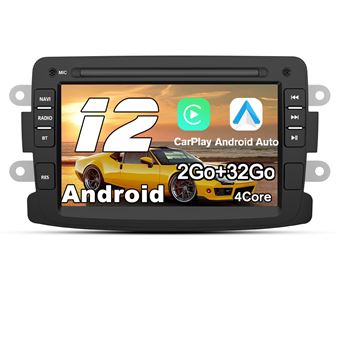 Autoradio AWESAFE Android 12 2Go RAM 32Go ROM pour Renault Dacia Duster  Sandero Captur Lodgy Symbol Logan Dokker - Autoradio - Achat & prix