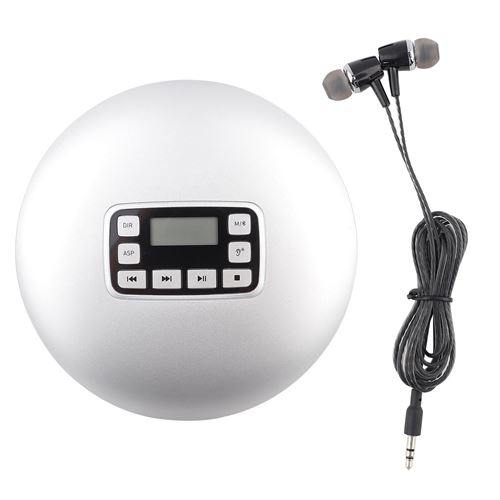 Baladeur CD/MP3 HOTT Bluetooth HIFI Stéréo avec Écouteurs