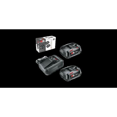 Non Communiqué Vert Starter Set 18V - 2 Batteries 18V 2,5 Ah + Chargeur - 1600A031t5