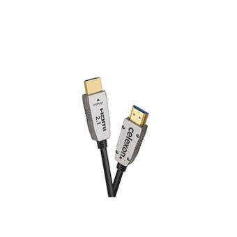 Câble actif hdmi 2. 1 8k celexon à fibre optique uhd 10 m, noir - 1