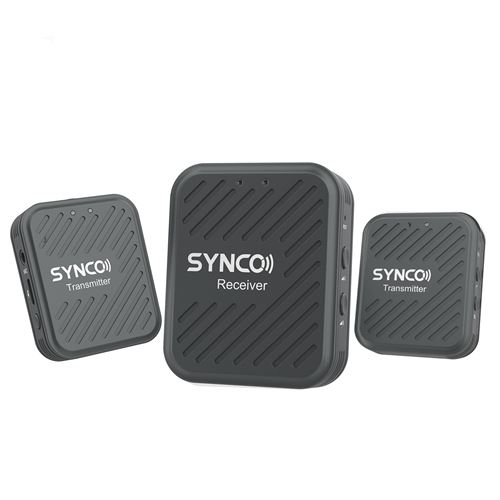 Microphone sans fil SYNCO G1(A1) 2.4G Gris
