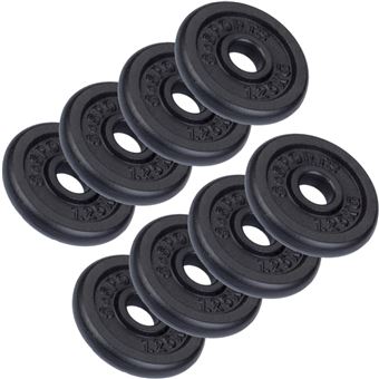 Poids 2kg Bad Company Fonte 50 Kg (2 X 25) Disques D'haltère Haltères Disques De Poids