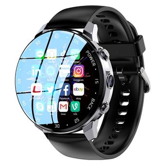 Montre Connectée Android 4G 1.43' IP67 GPS Reconnaissance Faciale Multisport YONIS - 1