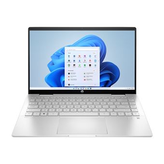 HP Pavilion x360 Laptop 14-ek1740nz - Conception inclinable - Intel Core i7 - 1355U / jusqu'à 5 GHz - Win 11 Home - Carte graphique Intel Iris Xe - 16 Go RAM - 1 To SSD NVMe - 14" IPS écran tactile 1920 x 1080 (Full HD) - Wi-Fi 6, carte sans fil Bluetoo