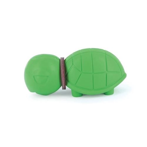 PetSafe - Jouet pour Chien Busy Buddy Tortue (M), Jouet Jouet à Macher Dentaire avec Friandise