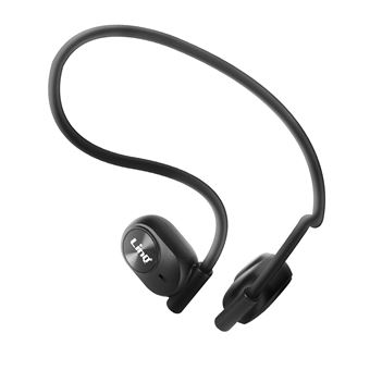 Écouteurs Sans Fil Sport Design Ouvert Tour de Cou Commandes Tactiles LinQ Noir - 1
