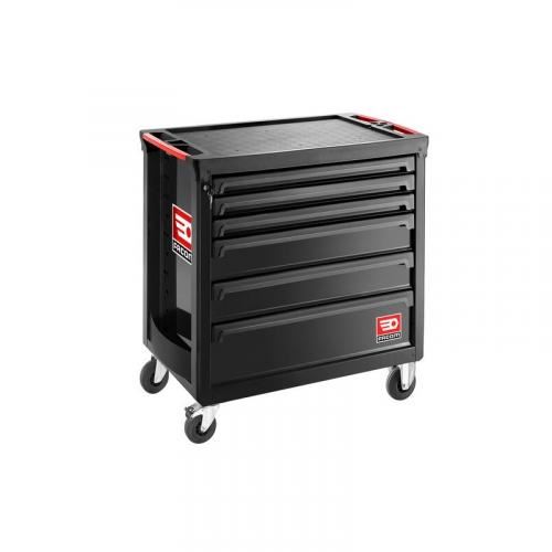 Servante à Outils FACOM ROLL.6NM3APB - 6 Tiroirs, Plateau Extra-large 800 Kg - Noir, Pour Atelier