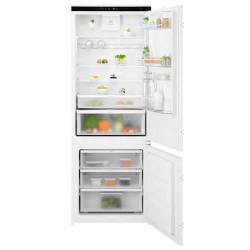 Electrolux R&eacute;frig&eacute;rateur combin&eacute; int&eacute;grable &agrave; glissi&egrave;re 376l KNG7TE75S