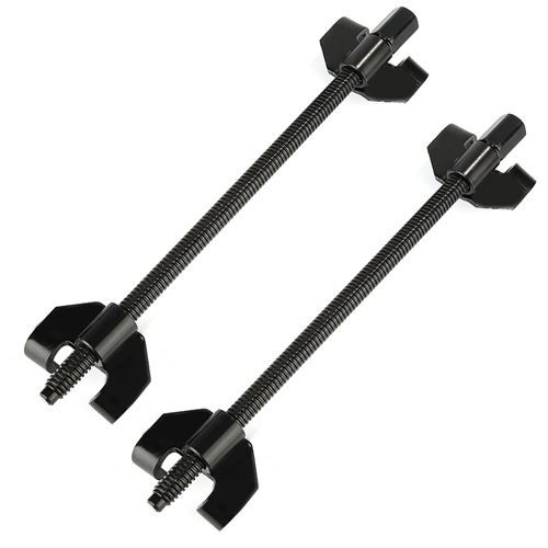 2pcs Compresseur à Ressort 39*8.5*5.5 cm pour camions et voitures-noir