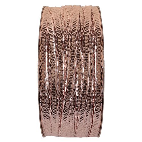 ruban métal 3mmx25m or rose - chalayer 000254400030020