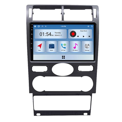 Autoradio RoverOne® Bluetooth CarPlay 2 Din 6Go RAM 128Go ROM pour Ford Mondeo Fusion 3 2000-2007