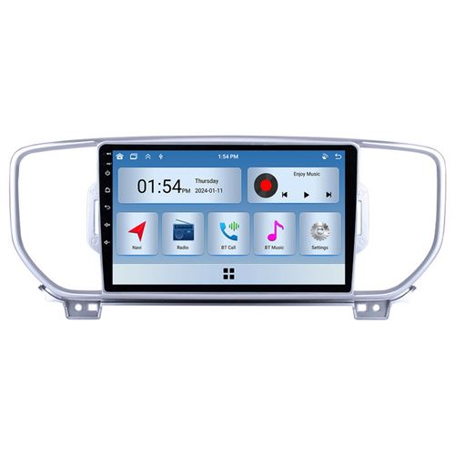 Autoradio RoverOne® Bluetooth CarPlay 2 Din 6Go RAM 128Go ROM pour Kia Sportage 4 QL 2016-2018