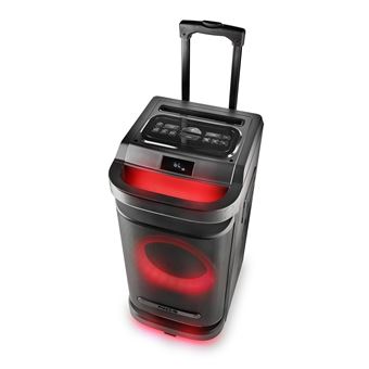 Enceinte Active sur Batterie de Sonorisation WILDSPACE1 - 900W, Bluetooth 5.3, USB/AUX, Lumière LED, TWS, AVEC WOOFER 10" - 1