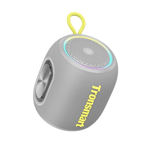 Tronsmart altavoz bluetooth T8 Mini con Audio de 360 Grados, 20 Horas de Reproducción, Resistente al Agua IPX7, Control por Aplicación para Camping