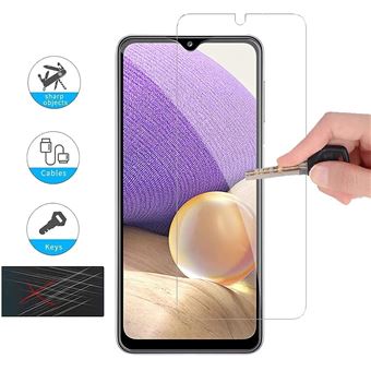2 Films de protection écran verre trempé pour Samsung Galaxy A32 4G  [Novago] - Protection d'écran pour smartphone - Achat & prix