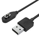 vhbw cavo di ricarica USB compatibile con Garmin Approach S5, S6 smartwatch tracker - Docking station, nero, 95 cm