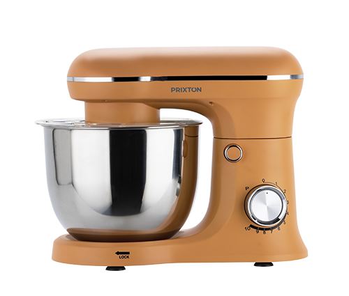 Prixton - Robot Pâtissier KR250 - 1500W - 5 Litres - 10 Vitesses - Orange - Image 2