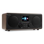 Audizio Nardo Radio Réveil Internet WiFi - Noir, Dab+ & FM