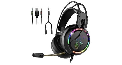 Casque Pro H7 Compatible Switch / PlayStation / Xbox / PC Rétro Éclairé Rgb