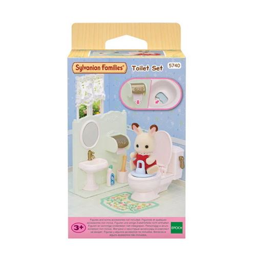 Sylvanian Families Multicolore Poupée Epoch D'enfance Les Toilettes