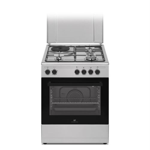 Non Communiqué Cuisiniere Mi Te Continental Edison Cecm60fcs 3 Feu Gaz 1 Électrique L59 8 P61 H8