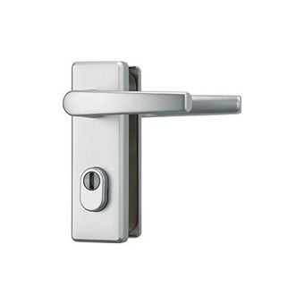 Poignée De Porte ABUS KLZS 714 72 Mm - Aluminium - Occasion Fonctionnelle - Rayures